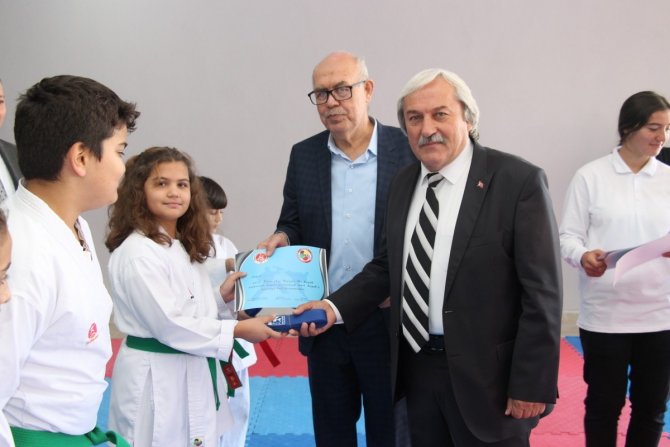 Minikler Kuşak Heyecanı Yaşadı