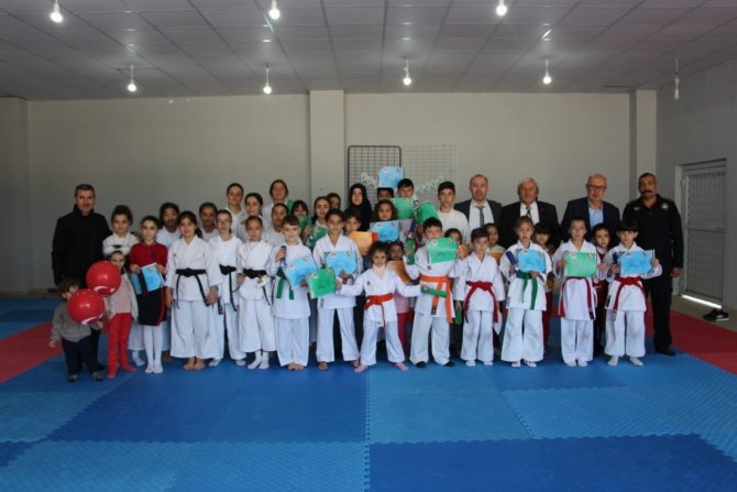 Minikler Kuşak Heyecanı Yaşadı