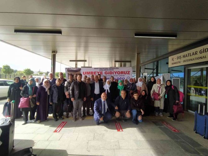 Sinop’tan 38 Kişi Kutsal Topraklara Uğurlandı