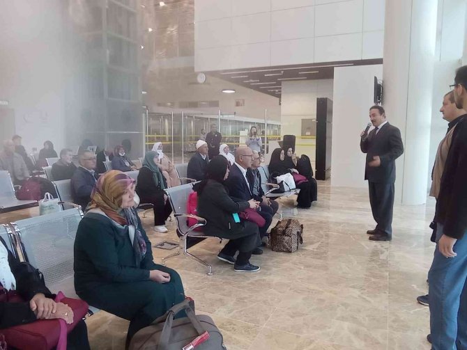 Sinop’tan 38 Kişi Kutsal Topraklara Uğurlandı