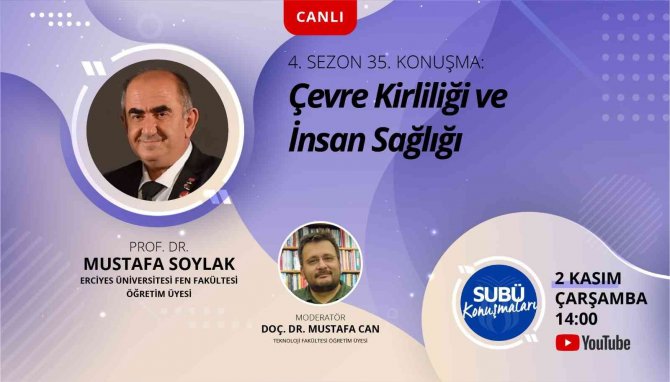 Subü Konuşmaları’nda Çevre Kirliliği Ele Alınacak
