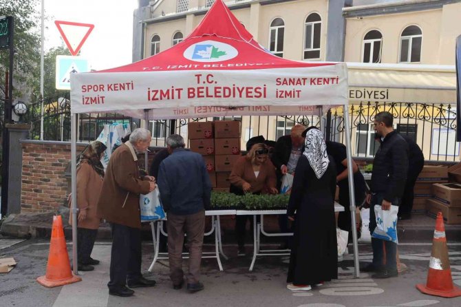 Vatandaşlara 178 Bin 200 Sebze Fidesi Dağıtıldı