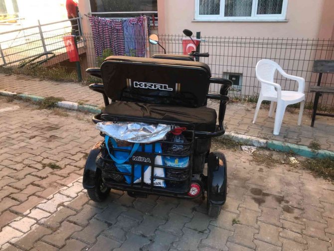 Bilecik’te Seyir Halindeki Elektrikli Motosikletin Devrilmesi Sonucu Sürücü Yaralandı