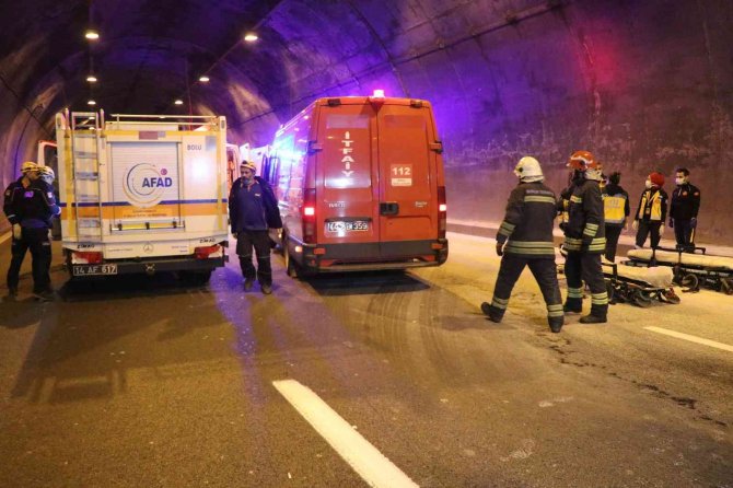 Bolu Dağı Tüneli’nde Gerçeği Aratmayan Tatbikat