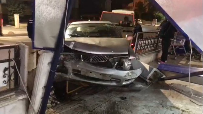 Büyükçekmece’de Alkollü Sürücü Dehşeti Kamerada