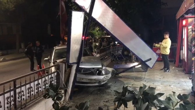 Büyükçekmece’de Alkollü Sürücü Dehşeti Kamerada