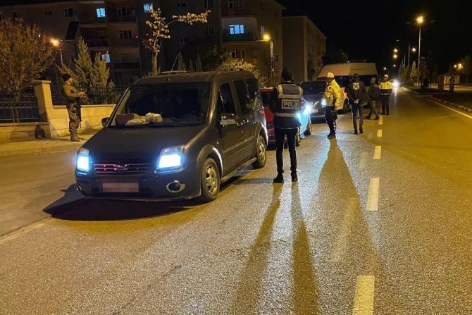 Erzincan’da Asayiş Uygulaması
