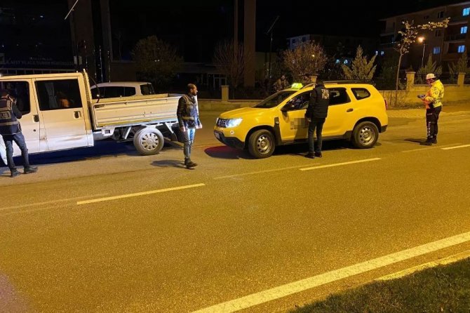 Erzincan’da Asayiş Uygulaması