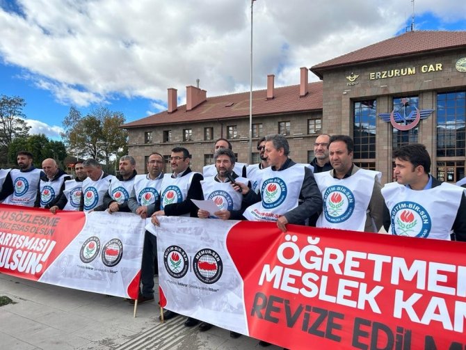 Eğitim Bir Sen Üyeleri Meslek Kanununun İyileştirilmesini İstiyor