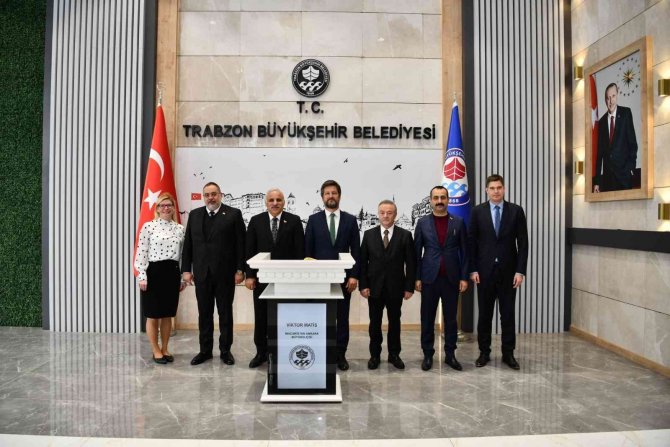 Başkar Zorluoğlu Macar Heyetini Kabul Etti