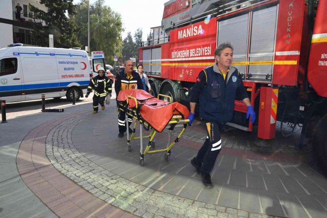 Maski̇’de Yangın Tatbikatı Yapıldı