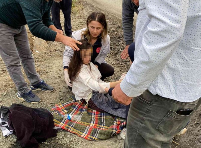 Trafik Polisin İlk Yardımı Nefes Alamayan Çocuğu Ölümden Kurtardı