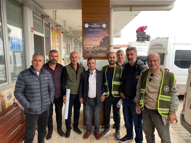 Siirt’te Yaban Hayatının Korunması İçin Afişler Asıldı