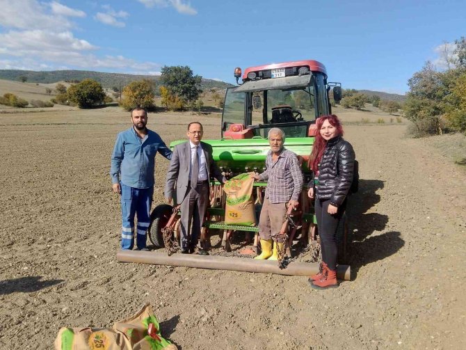 Sinop’ta Take Projesiyle Tohumlar Toprakla Buluşuyor