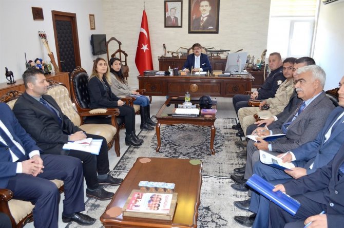 Çemişgezek’te İdare Şube Başkanları Toplantısı