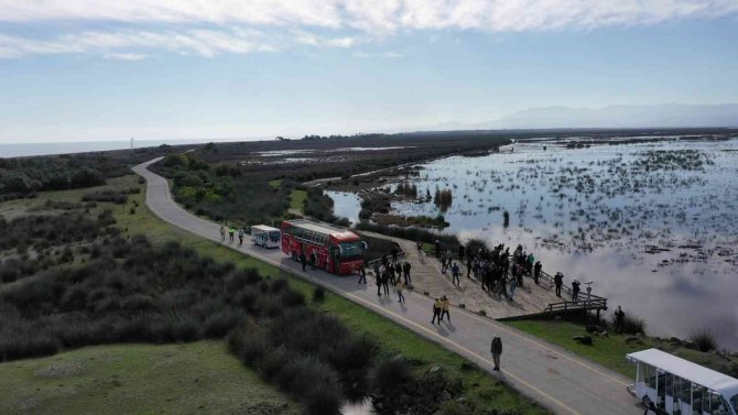 Büyükelçiler Kızılırmak Deltası’nda Kuş Gözlemledi