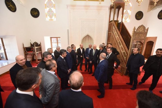 Restore Edilen Şeyh Şab’an-ı Veli Camii, 2 Yıl Aranın Ardından İbadete Açıldı