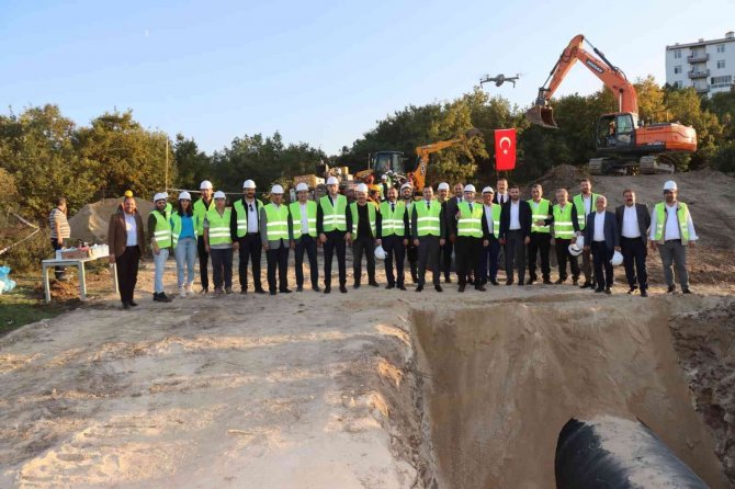 Yalova İ̇çme Suyu Ana İ̇sale Hattı Projesi’nde İlk Kaynak Atıldı