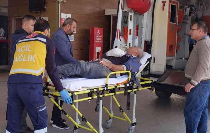 Elini Makineye Kaptıran İşçinin Parmakları Koptu