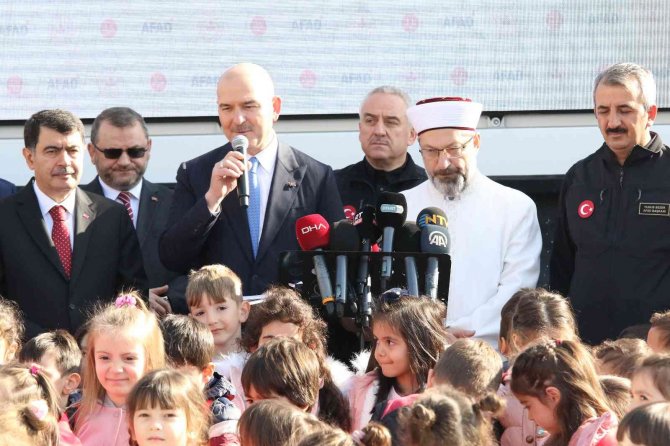 Bakan Soylu: “Yılbaşından İtibaren 54 Bin 302 Tatbikat Yapmayı Planladık, Şu Anda 66 Bin 202 Tatbikata Kadar Ulaştık”