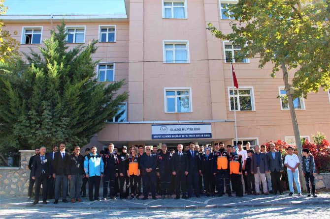 Elazığ’da ’Deprem Anı, Çök Kapan Tutun Ve Tahliye’ Tatbikatı Yapıldı
