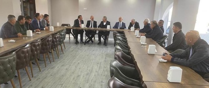 Kaf Başkanı Aslan Van Tso’un İki Başkan Adayı İle Görüştü