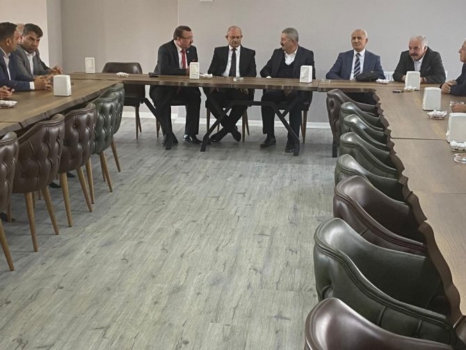 Kaf Başkanı Aslan Van Tso’un İki Başkan Adayı İle Görüştü