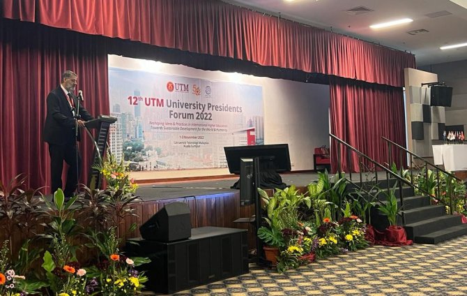 Kbü Rektörü Polat Başkanlar Forumuna Katıldı