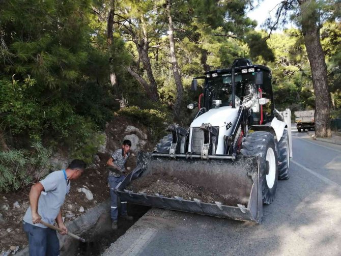 Kemer’de Kış Hazırlıkları Başladı
