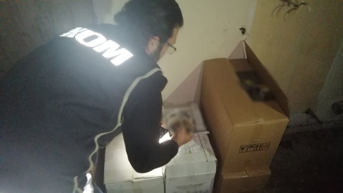 Konya’da Kaçak Sigara Ve Tütün Operasyonu: 1 Gözaltı
