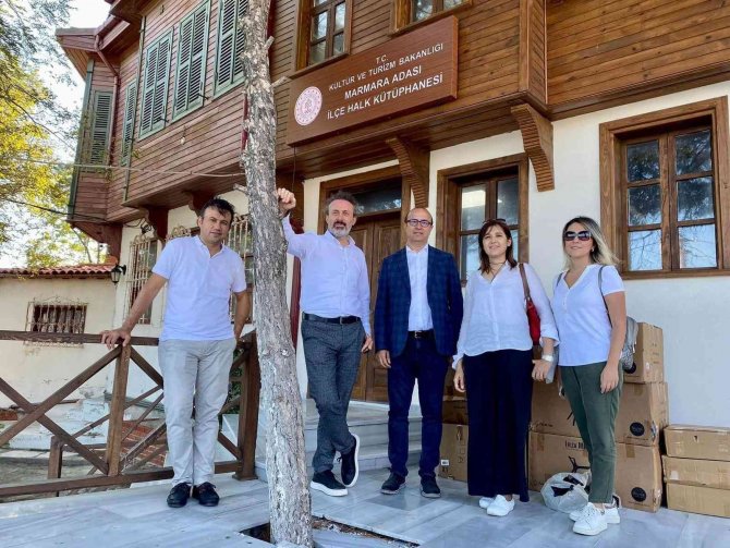 Marmara Adası, Kütüphane Heyecanı Yaşamaya Hazırlanıyor