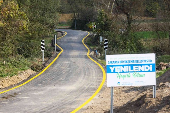 Sakarya Büyükşehir’den Kuzeyde Dev Asfalt Hamlesi