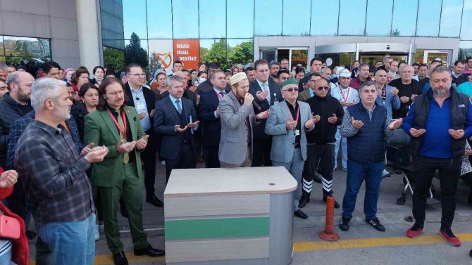 Kalbine Yenilen Güvenlik Görevlisine Tören