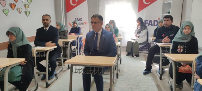 Van’da Deprem Tatbikatı