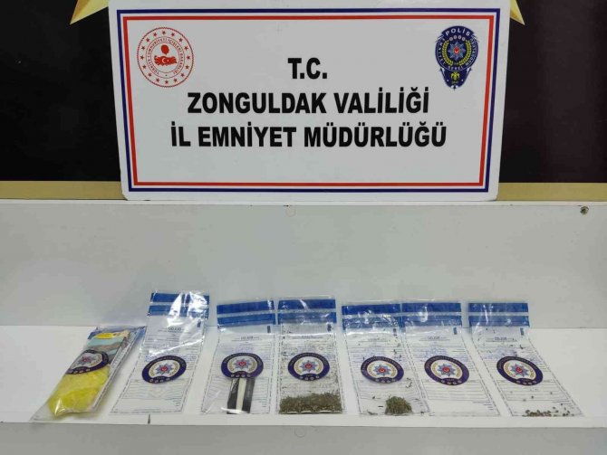 Zonguldak’ta Uyuşturucu Operasyonunda 3 Tutuklama