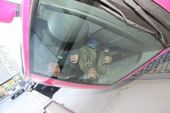 Agü’de Emniyet Kemeri Simülasyon Eğitimi