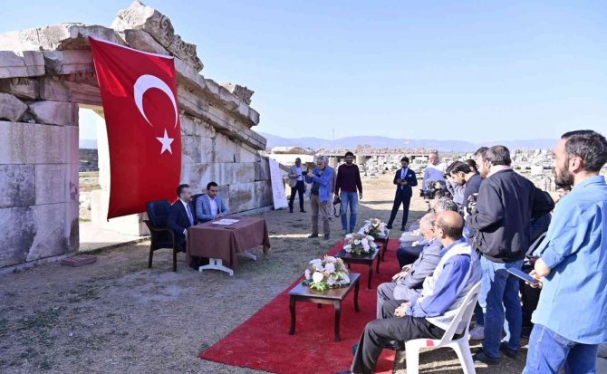 Aydın Valiliği’nden, Arkeolojik Çalışmalara 1 Milyon 225 Bin Tl’lik Kaynak