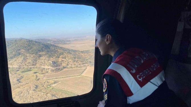 Aydın’da Helikopter Destekli ’Kaçak Avcılık’ Denetimi Gerçekleştirildi