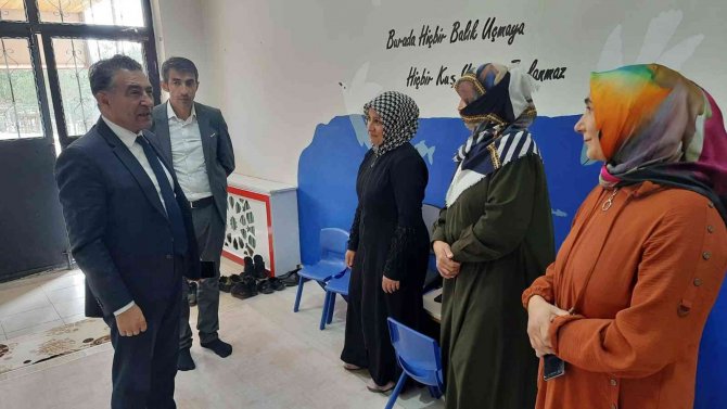 Milli Eğitim Müdürü Güney Anaokullarında İncelemelerde Bulundu