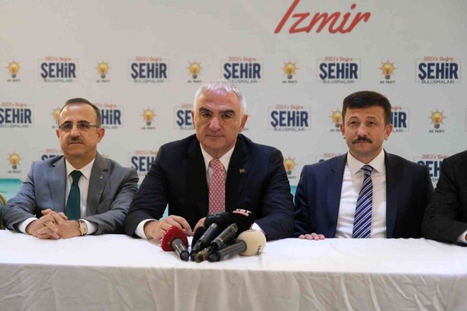 Bakan Ersoy, İ̇zmir’de Restorasyonu Devam Eden Eski Tekel Fabrikasında İncelemelerde Bulundu