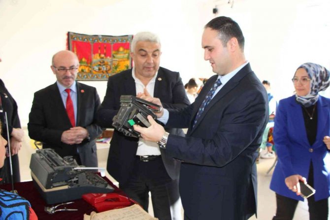 Hisarcık’ta "Kültürel Ögelerimiz, Milli Kültürümüz" Konulu Sergi