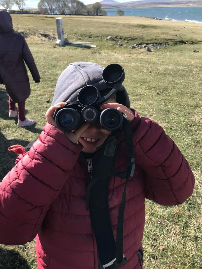 Kars’ta Öğrenciler Doğa Gözlemi Yaptı