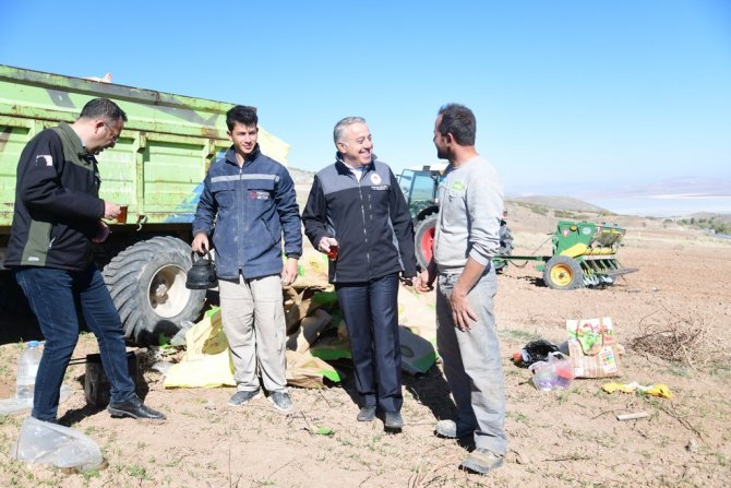 Sertifikalı Tohumlar Toprakla Buluştu