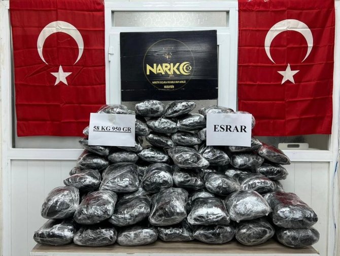 Nusaybin Polisinden Son Yılların En Büyük Uyuşturucu Operasyonu