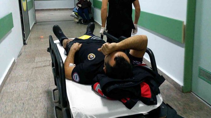 Samsun’da Yunus Polisleri Kaza Yaptı: 2 Yaralı