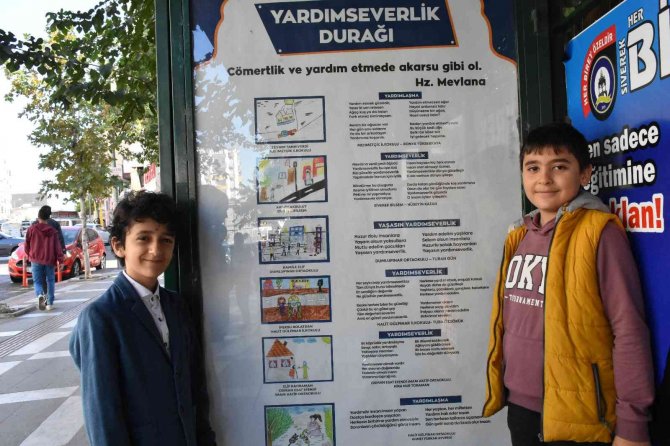 Yardım Durakları Dayanışmayı Arttıracak