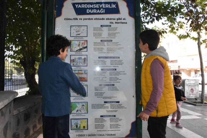 Yardım Durakları Dayanışmayı Arttıracak