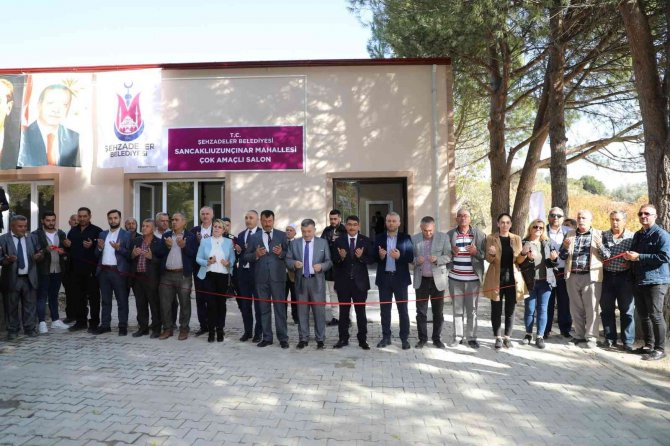 Şehzadeler Belediyesi’nin Sancaklıuzunçınar’a Kazandırdığı Proje Hizmete Girdi