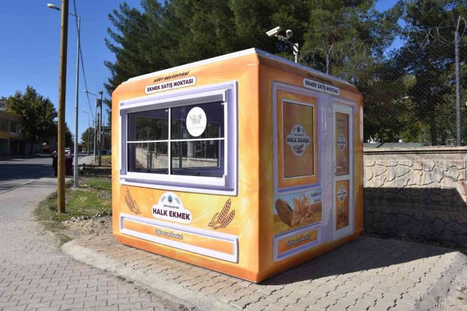 Siirt’te Ekmek, Halk Ekmek Büfelerinde 2,5 Liradan Satılacak