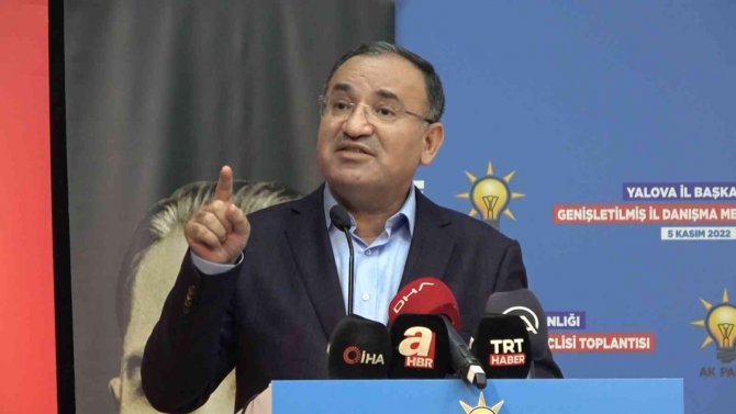 Adalet Bakanı Bozdağ’dan Tbmm’ye Çağrı: “Lütfen Bu Milletvekillerini Yargıya Teslim Edelim”